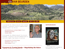 Tablet Screenshot of josvanbeurden.nl